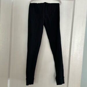 Black ribbed Nordstrom legging size 7-8